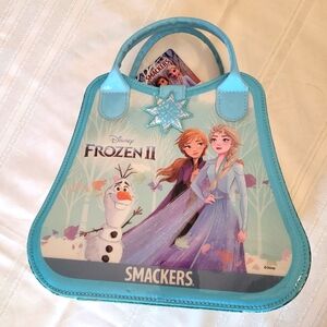 Disney Frozen II Tote Bag Mint Green/Aqua EUC